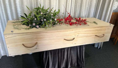 picture of a coffin
